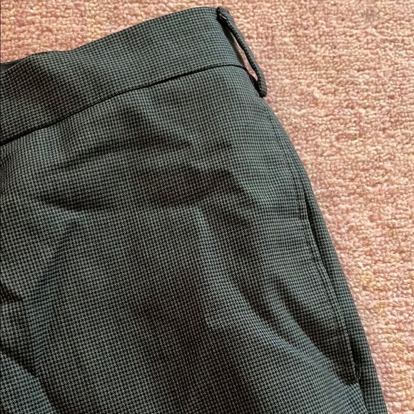 Lands End Charcoal Houndstooth Dress Pants - Picture 4 of 9